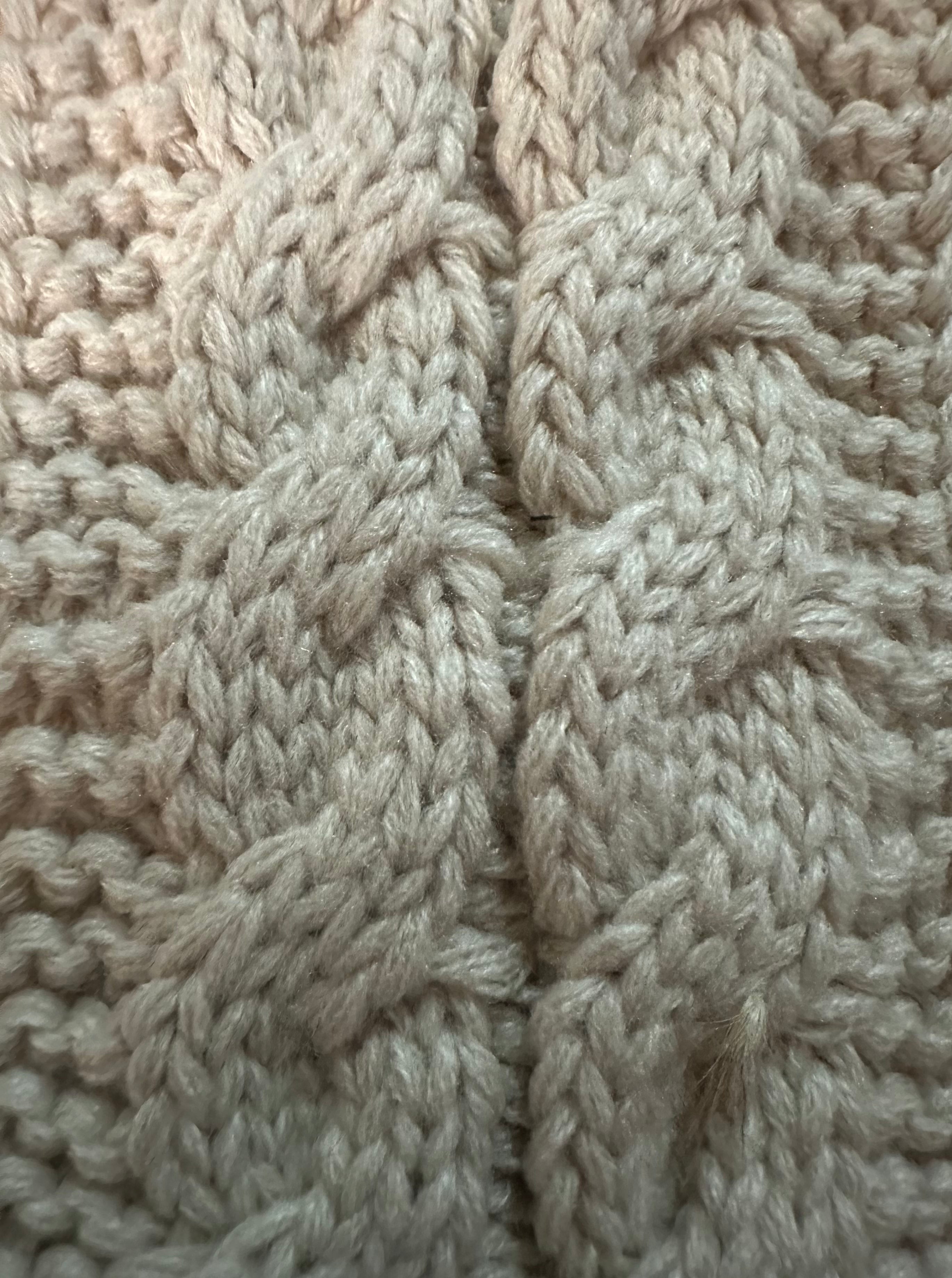 Chunky cable knit head band