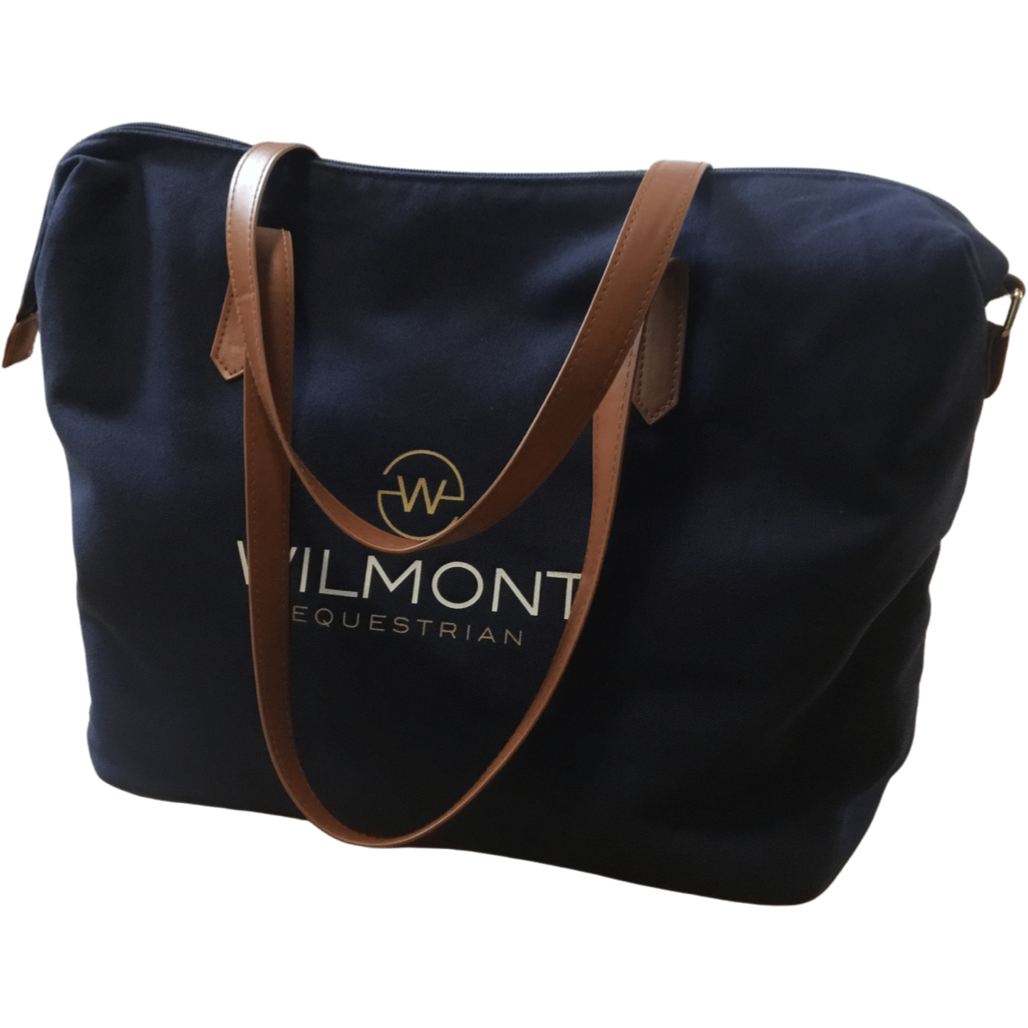 Equestrian Tote Bag - Navy