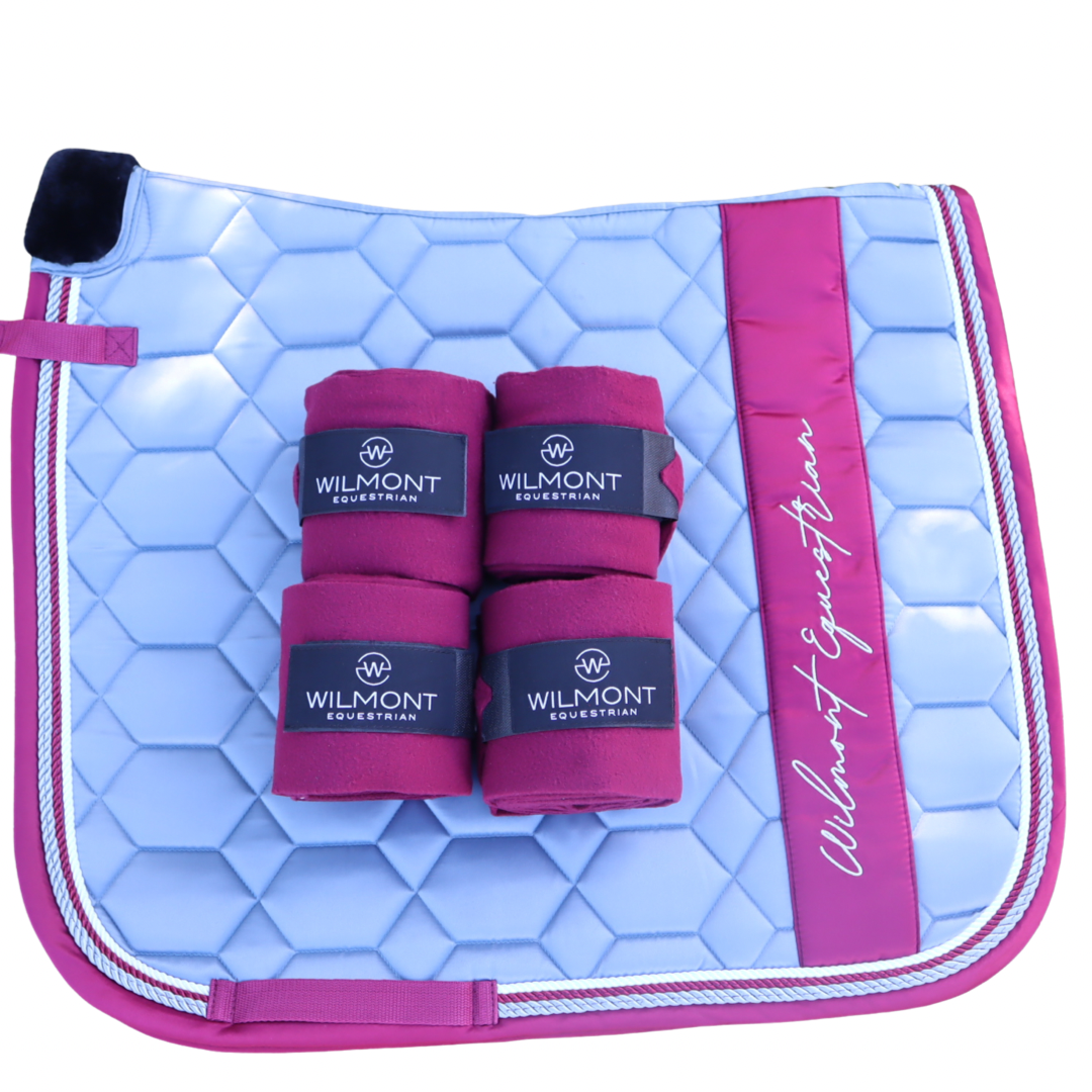 Bandages -set of 4x burgundy