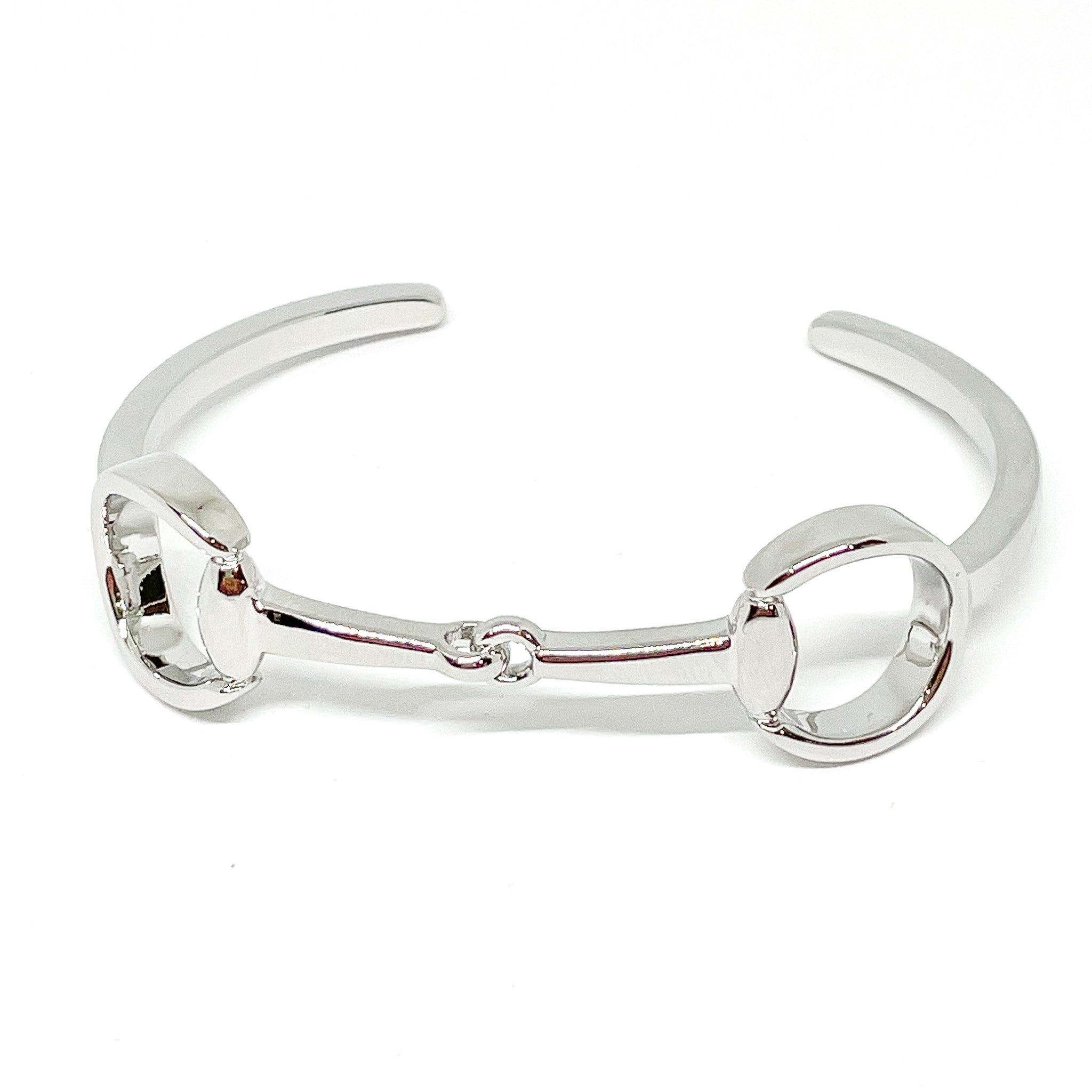 Horse bit cuff SILVER