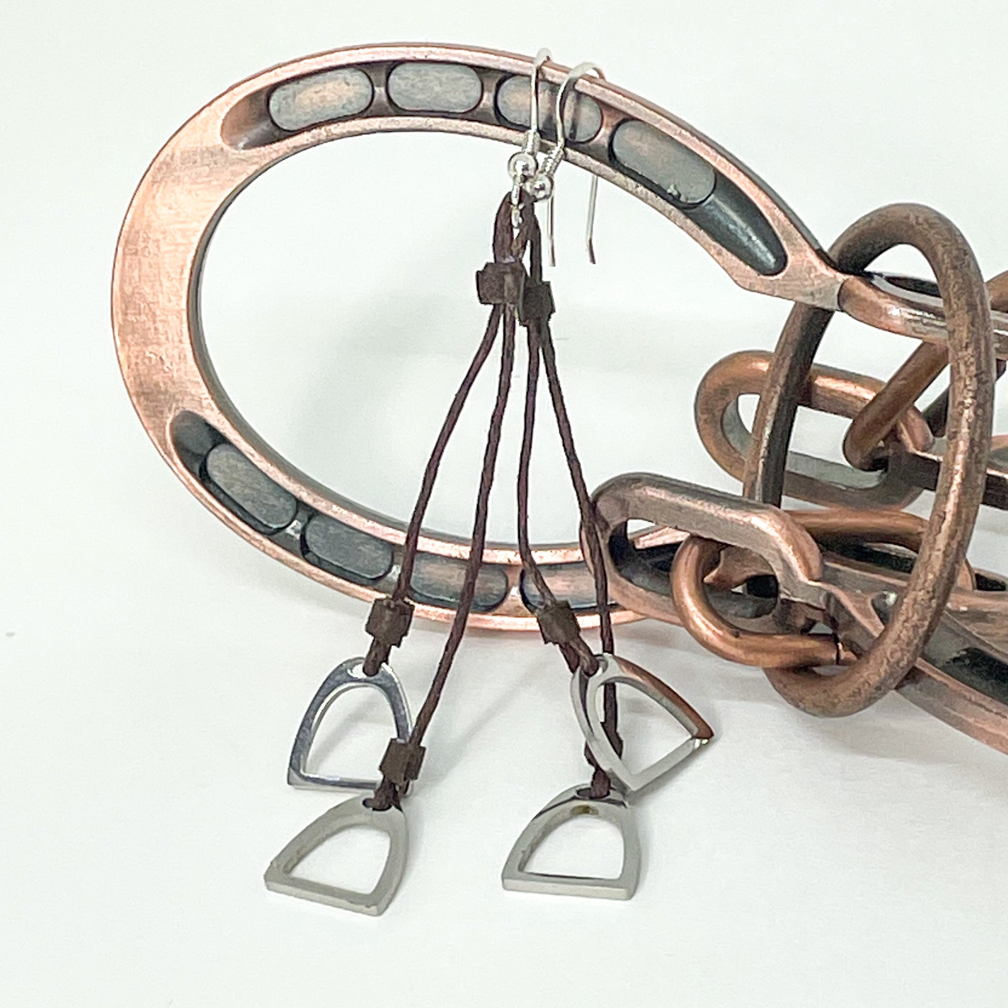 Stirrup Earrings drop down