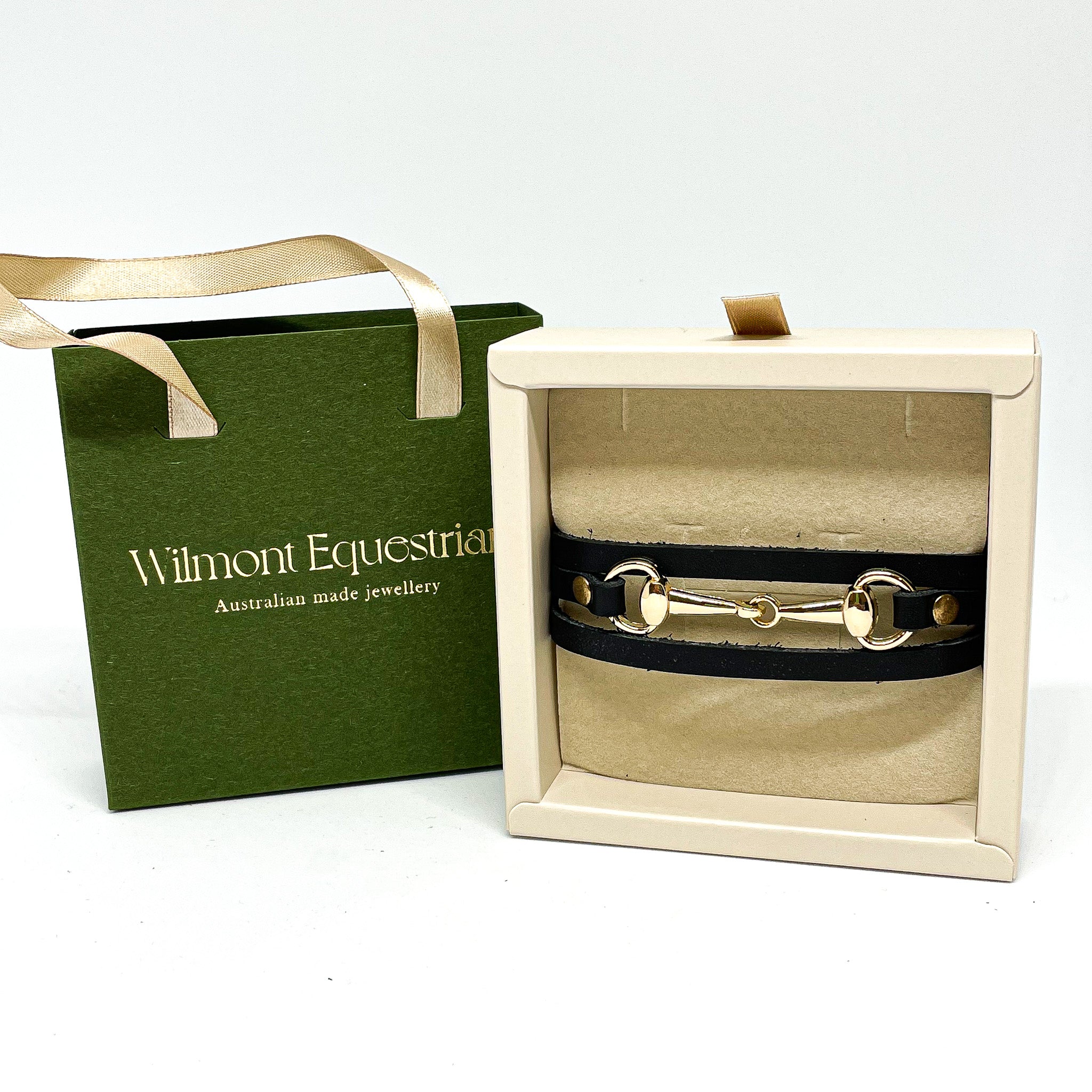 Bracelet wrap around horse bit