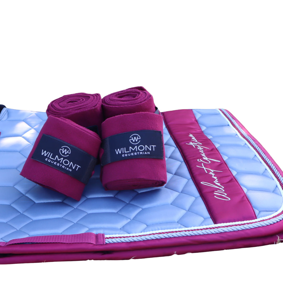 Bandages -set of 4x burgundy