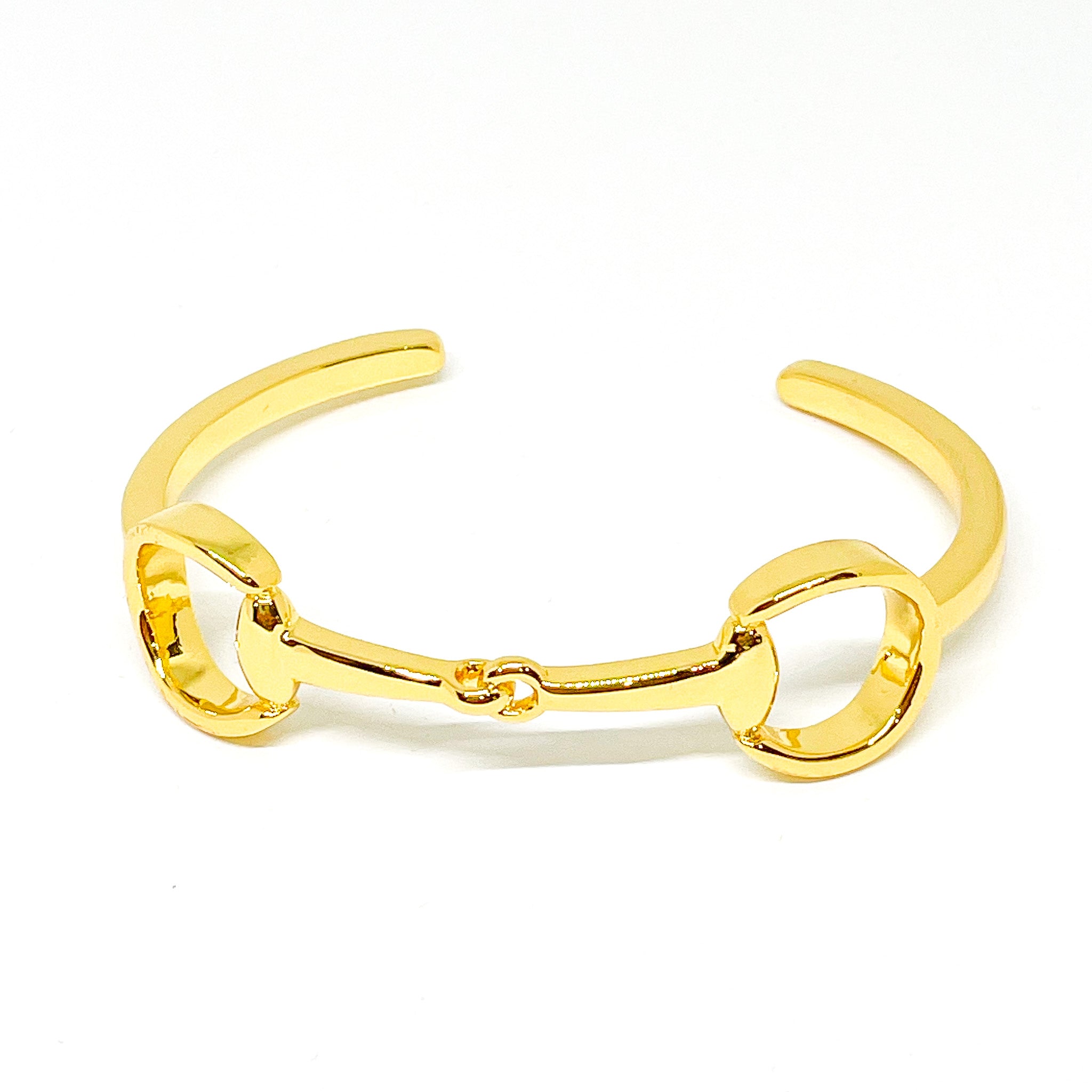 Horse bit cuff GOLD