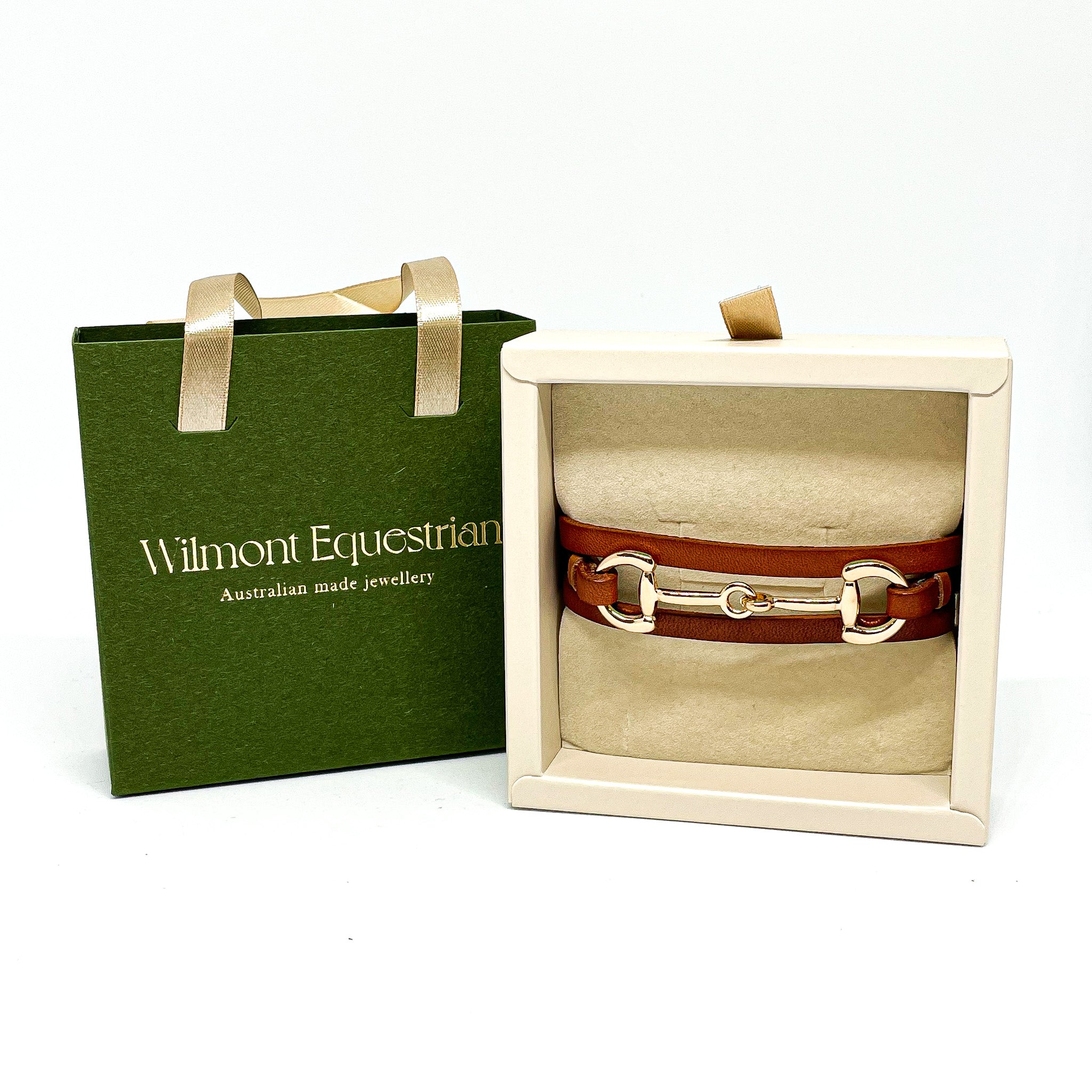 Bracelet wrap around horse bit