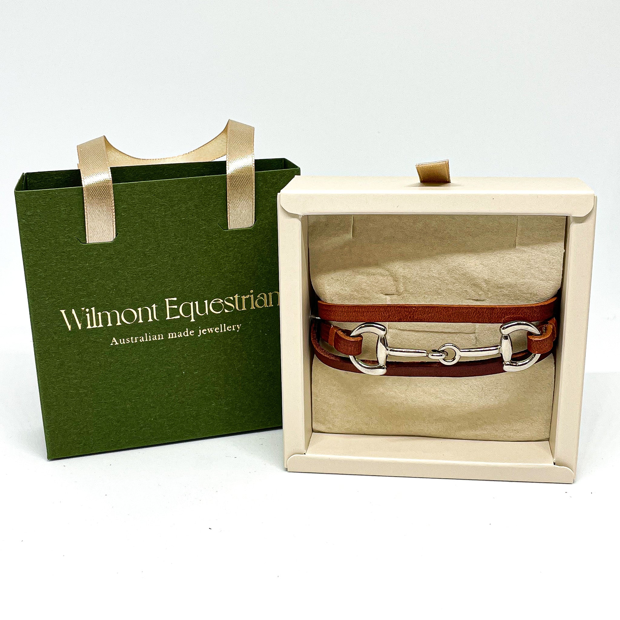 Bracelet wrap around horse bit