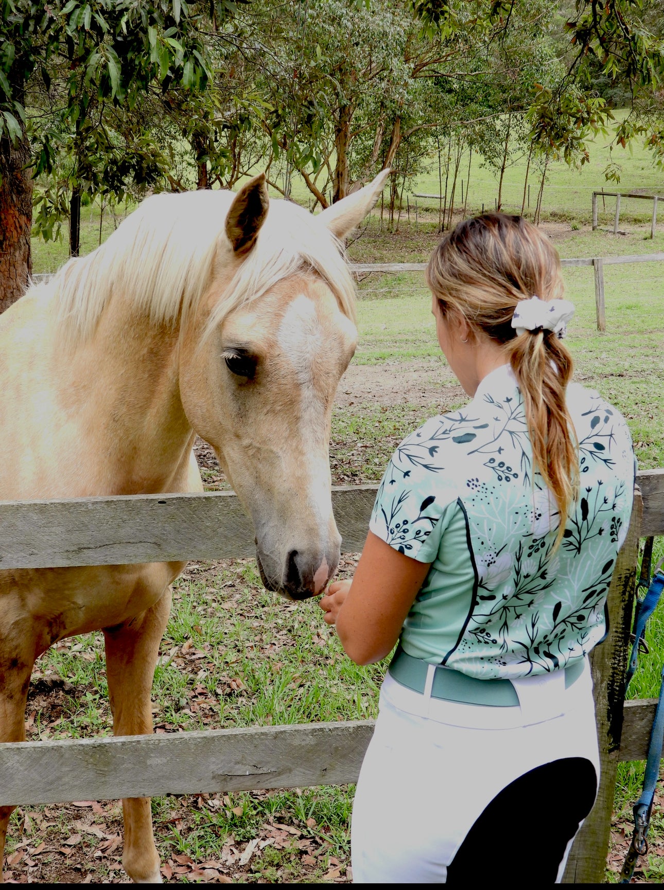 Mint to Be - Short Sleeve Equestrian Shirt